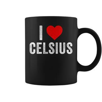 I Love Celsius Coffee Mug - Monsterry