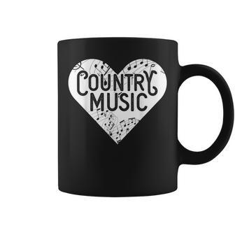 I Love Country Country Music Lover Idea Coffee Mug - Monsterry CA