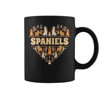 Love Dog Cocker Springer King Charles Spaniel Coffee Mug | Mazezy