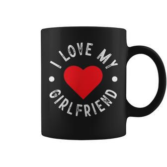 I Love My Gf I Heart My Girlfriend I Love My Girlfriend Coffee Mug | Mazezy