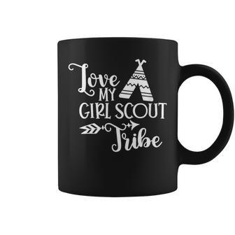Love My Girls Scout Tribe Scout Leader Scout Spirit Scout Coffee Mug - Monsterry