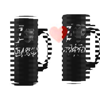 I Love Heart Demarco Family Name T Coffee Mug - Seseable