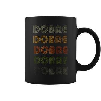 Love Heart Dobre Grunge Vintage Style Black Dobre Coffee Mug - Monsterry CA