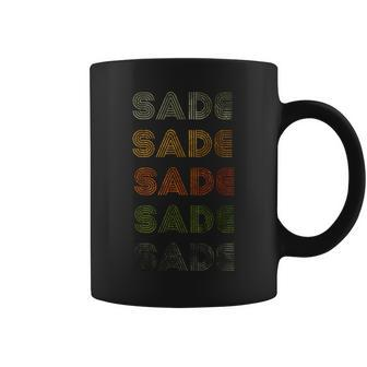 Love Heart Sade GrungeVintage Style Black Sade Coffee Mug - Monsterry