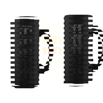 Love Heart Titi Grunge Estilointage Negro Titi Taza de café - Regaloses
