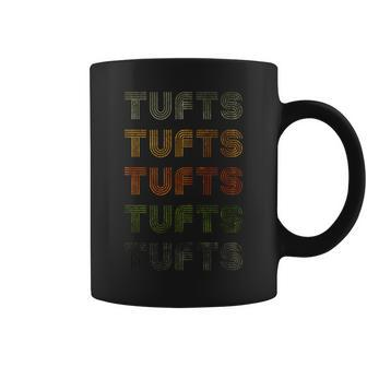 Love Heart Tufts Grunge Vintage Style Black Tufts Coffee Mug - Monsterry
