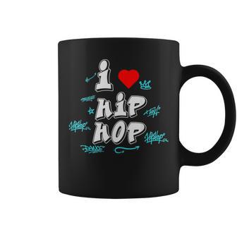 I Love Hip Hop Herz Rap Und Hip Hop Fan Tassen - Geschenkecke