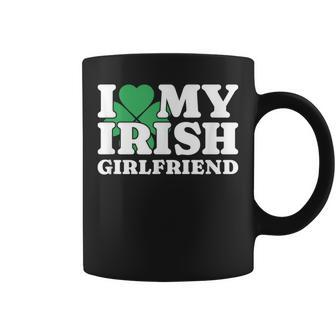 I Love My Irish Girlfriend I Heart My Irish Girlfriend Gf Coffee Mug - Seseable