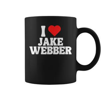 I Love Jake Webber I Heart Jake Webber Coffee Mug - Thegiftio UK