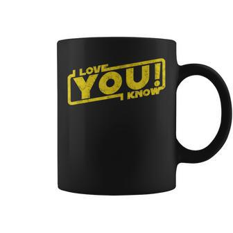 I Love You I Know Blockbuster Movie Quote Coffee Mug - Monsterry UK