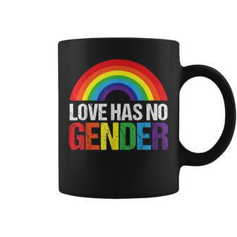 Love Knows No Gender For Lgtb Csd Friends Coffee Mug - Monsterry DE