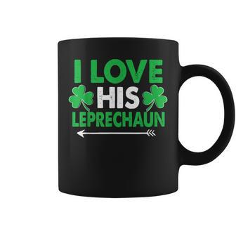 I Love His Leprechaun- St Patrick's Day Couples Coffee Mug - Thegiftio