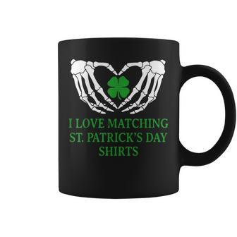 I Love Matching St Patrick's Day Couples Matching Coffee Mug | Mazezy