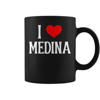 I Love Medina Saudi Arabia Family Holiday Travel Souvenir Coffee Mug - Monsterry AU