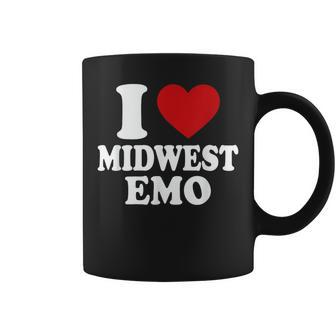 I Love Midwest Emo Coffee Mug - Monsterry DE