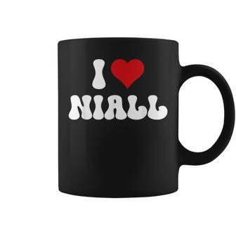 I Love Niall I Heart Niall Valentine's Day Coffee Mug - Seseable