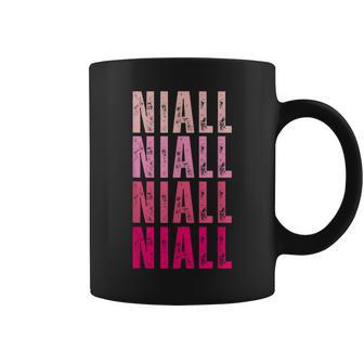 I Love Niall Vintage Personalized Name Niall Coffee Mug - Monsterry