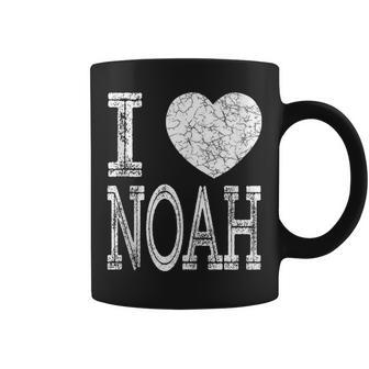 I Love Noah Valentine Boyfriend Son Husband Name Coffee Mug - Seseable