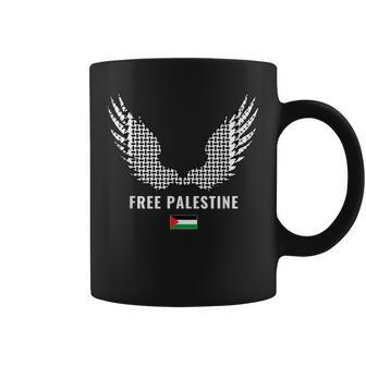 I Love Palestine Free Palestine Gaza Flag Palestinian Scarf Coffee Mug - Monsterry DE