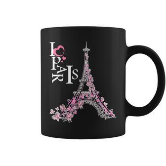 I Love Paris France Lovers Coffee Mug - Monsterry