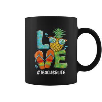 Love Pineapple Summer Teacher Life Coffee Mug - Monsterry AU