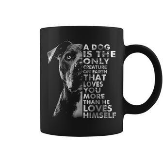 He Love Himself Pit Bull Coffee Mug | Mazezy