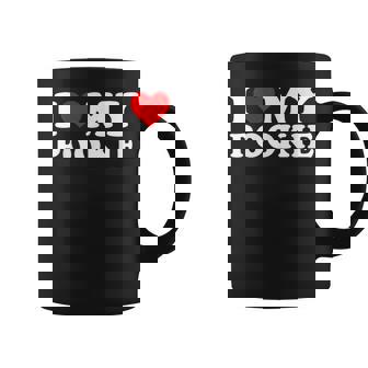 I Love My Pookie I Heart My Pookie Coffee Mug - Thegiftio UK