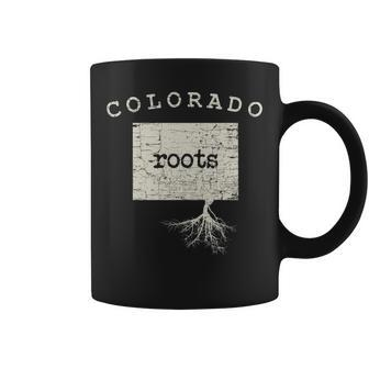 I Love My Roots & Home State Of Colorado Coffee Mug | Mazezy