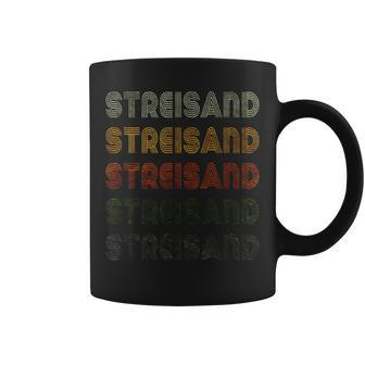 Love Streisand Grunge Vintage Style Black Streisand Coffee Mug - Thegiftio UK