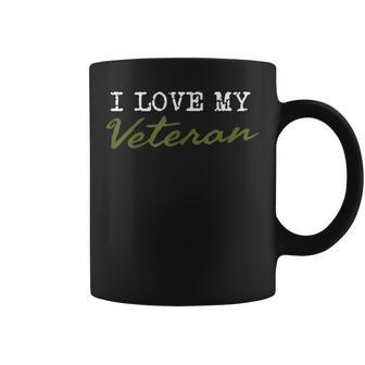 I Love My Veteran Veterans Day Coffee Mug - Monsterry DE