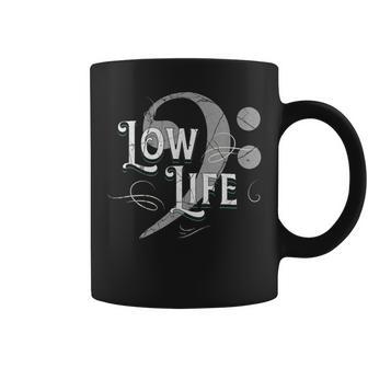 Low Life Bass Clef Marching Brass Band Music Note Coffee Mug - Monsterry DE