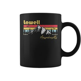 Lowell Massachusetts Roots Hometown Vintage Home State Pride Coffee Mug - Monsterry UK