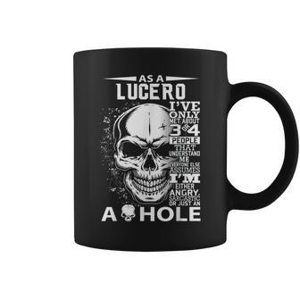 Lucero Definition Personalized Custom Name Loving Kind Coffee Mug - Monsterry