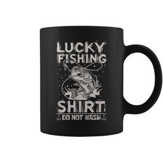 Lucky Fishing Do Not Wash Fish For A Fisherman Coffee Mug - Monsterry UK