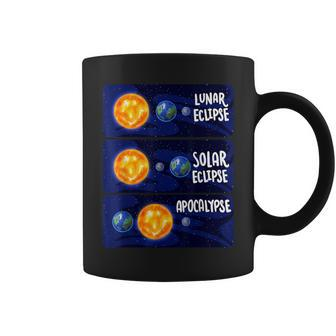 Lunar Eclipse Solar Apocalypse Astrology Science Meme Coffee Mug - Monsterry DE