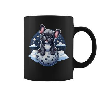 Lunar Frenchie Adventures Beyond Dog Lover French Bulldog Coffee Mug - Monsterry DE