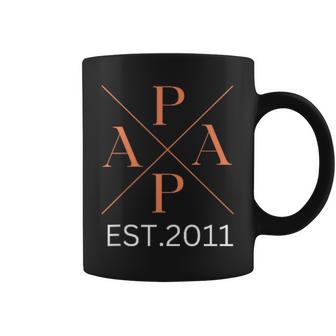 Lustiger Papa Est 2011 Papa Seit 2011 Papa 2011 Tassen - Geschenkecke