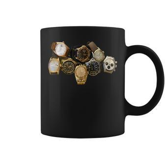 Luxury Vintage Watches Horology Time Wristwatches Coffee Mug - Monsterry