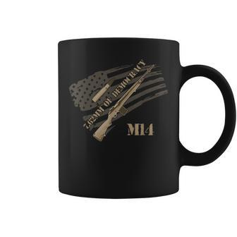 M14 Rifle Fan T 762 Nato Vietnam Democracy Joke Coffee Mug - Monsterry UK