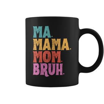 Ma Mama Mom Bruh Vintage Mother Coffee Mug - Thegiftio UK
