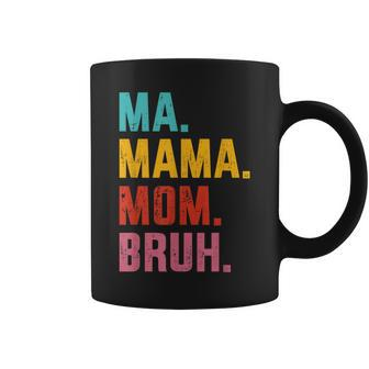 Ma Mama Mom Bruh Vintage For Birthday Christmas Coffee Mug - Thegiftio UK