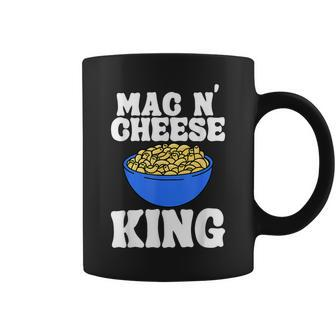 Mac N' Cheese King Macaroni Comfort Food Pasta Lover Coffee Mug - Monsterry UK