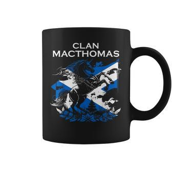 Macthomas Clan Family Last Name Scotland Scottish Coffee Mug - Seseable