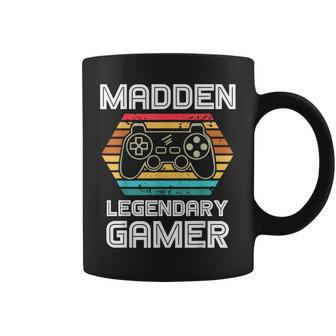 Madden Legendary Video Gamer Custom Name Personalized Gaming Coffee Mug - Thegiftio UK