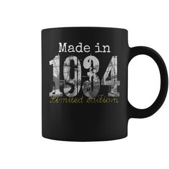 Made In 1934 90 Year Old 1934 90Th Birthday Coffee Mug - Thegiftio UK