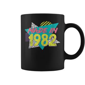 Made In 1982 Retro Vintage 80'S 90'S 42Nd Birthday Coffee Mug - Monsterry