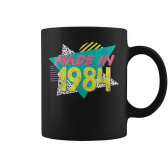 Made In 1984 Retro Vintage 40Th Birthday Coffee Mug - Monsterry