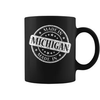 Made In Michigan For Mitten State Residents Coffee Mug - Monsterry