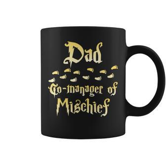 Magical Dad Manager Of Mischief Matching Family Birthday Coffee Mug - Seseable