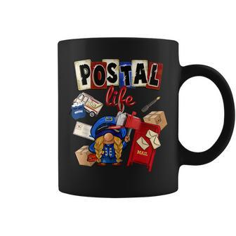 Mail Carrier Postal Gnome The Post Office Worker Mailman Coffee Mug - Monsterry